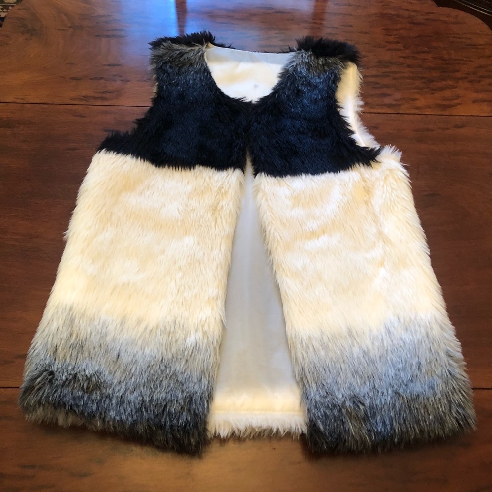 Rocker Style Faux Fur Vest